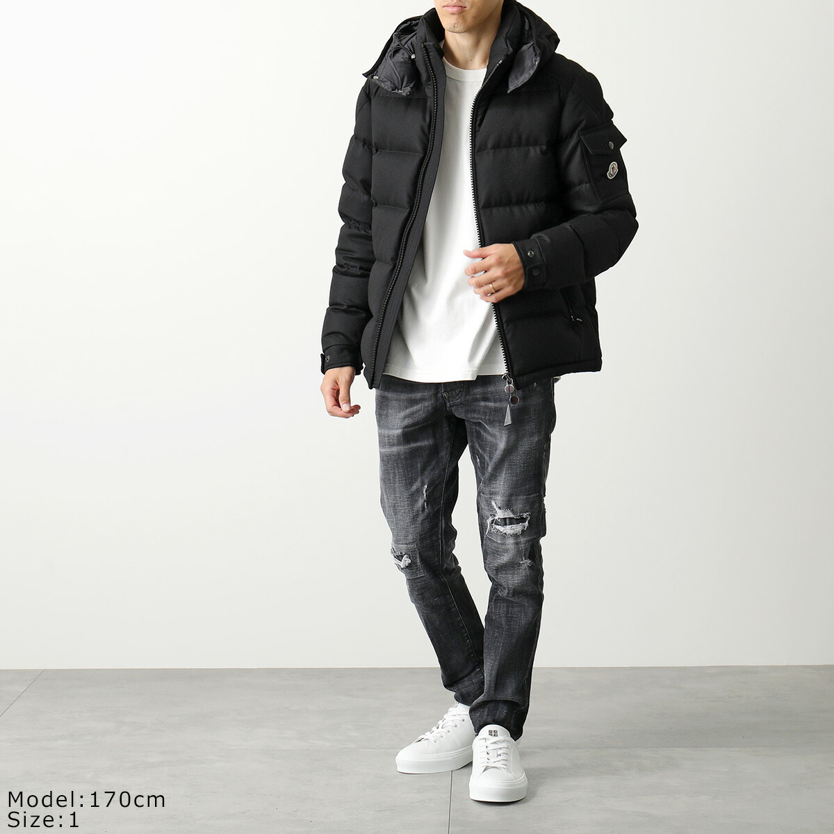 楽天市場】MONCLER モンクレール 1A53700 54272 MONTGENEVRE モンジュ