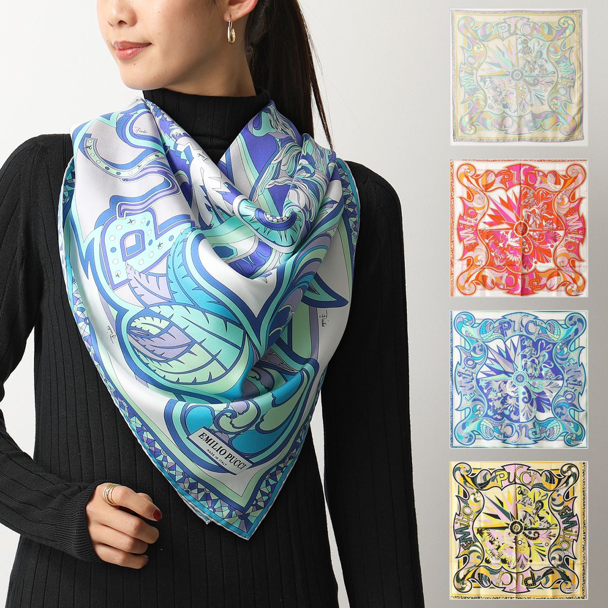 楽天市場】EMILIO PUCCI エミリオプッチ JR485 カラー4色 イタリア製