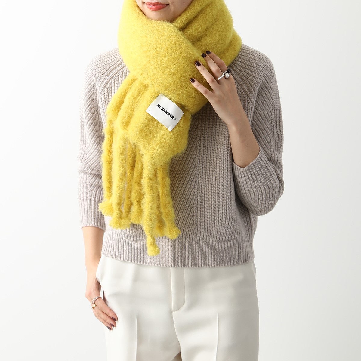 楽天市場】JIL SANDER+ ジルサンダー プラス マフラー 180×40 EZCARAY