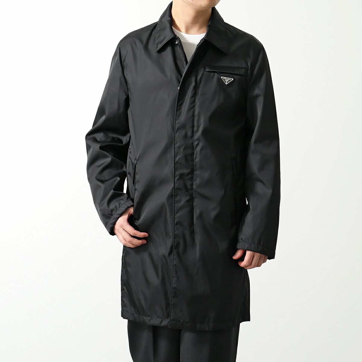 楽天市場】PRADA プラダ コート SGB008 1WQ8 メンズ Re-Nylon