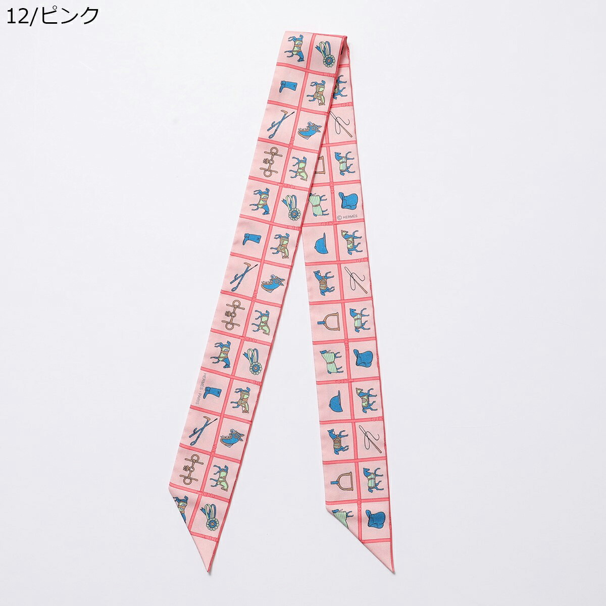 楽天市場】HERMES エルメス ツイリー スカーフ 061356S レディース