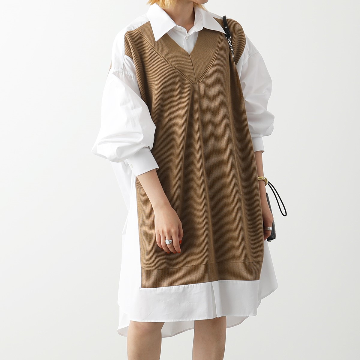 楽天市場】MAISON MARGIELA メゾンマルジェラ シャツドレス Spliced