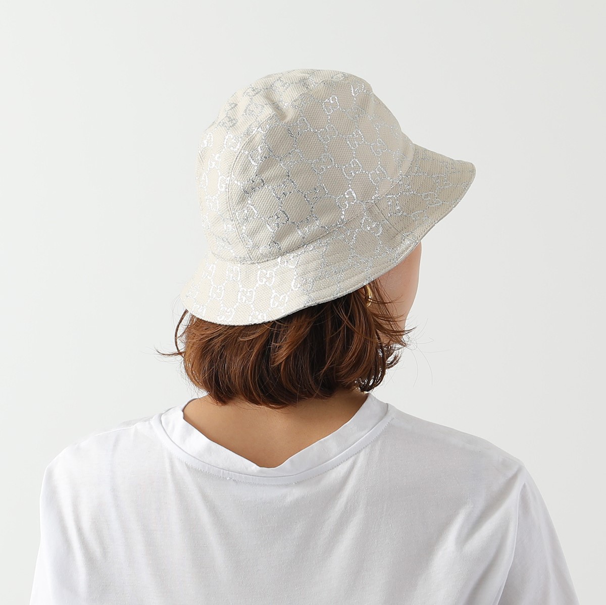 楽天市場】GUCCI グッチ バケットハット 631951 3HK74 レディース GG