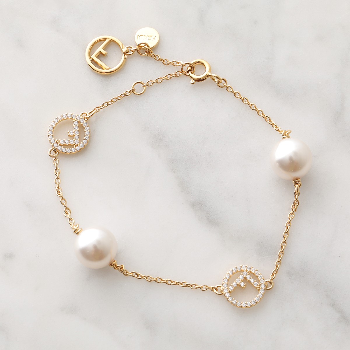 楽天市場】FENDI フェンディ チェーンブレスレット 8AG857 A8SJ