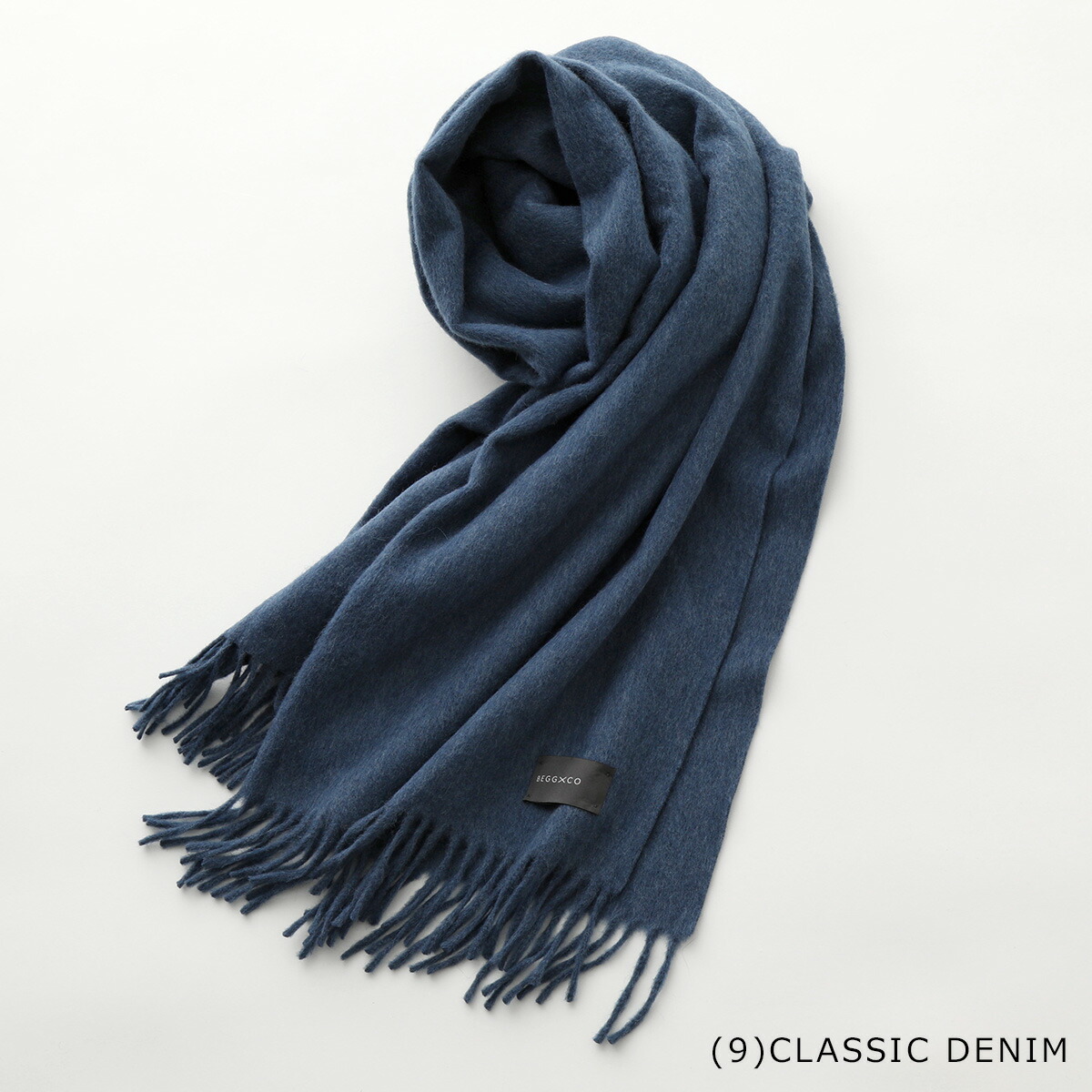 楽天市場】BEGG&CO ベグアンドコー マフラー JURA Plain レディース 65