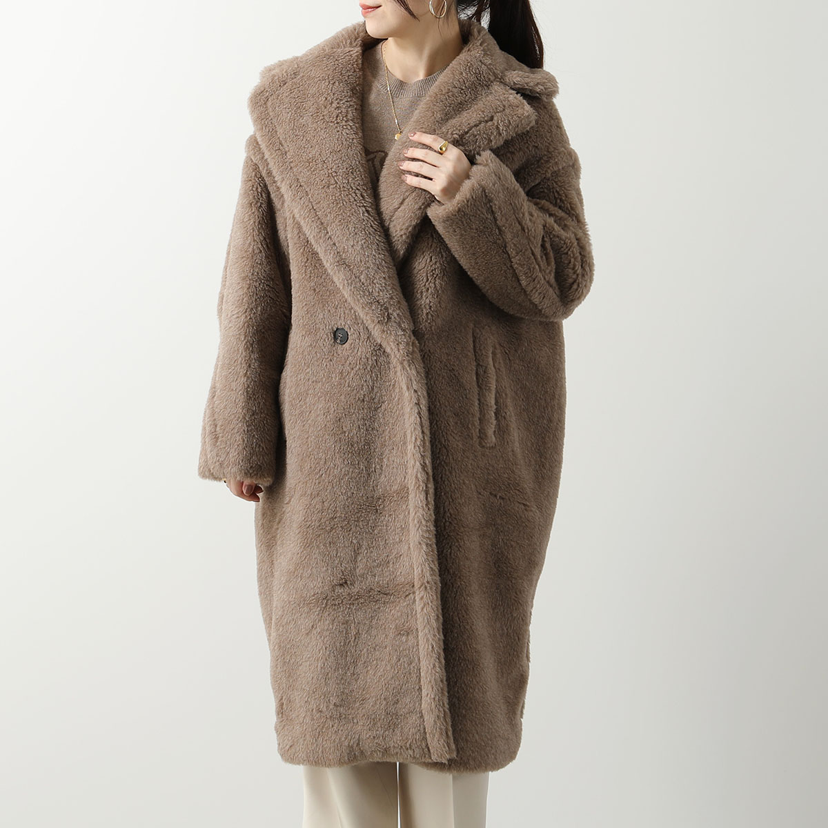 楽天市場】MAX MARA マックスマーラ テディベア オーバーサイズ コート