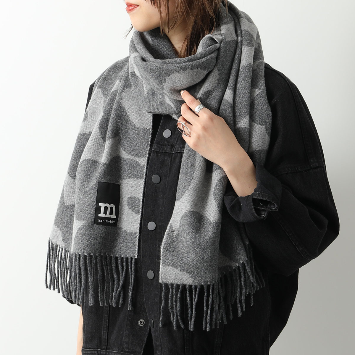 楽天市場】marimekko マリメッコ マフラー Ovlin Unikko 092248