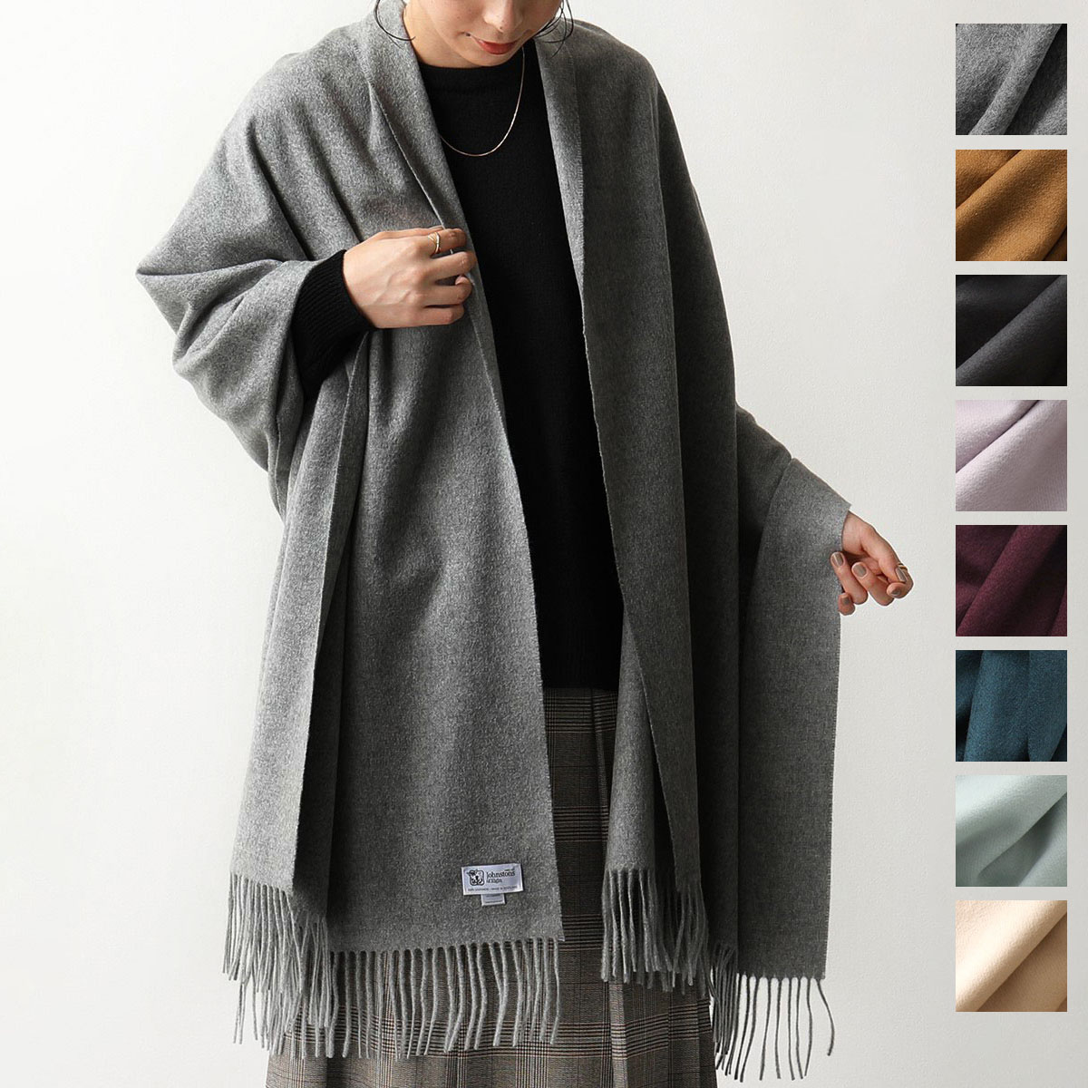 楽天市場】【訳あり】JOHNSTONS ジョンストンズ マフラー WA56