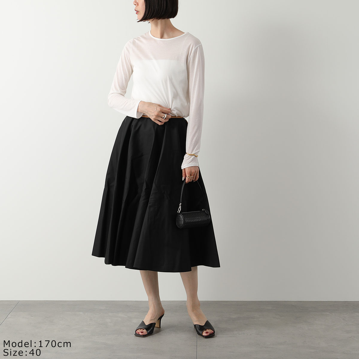 楽天市場】PRADA プラダ スカート 21C925 1WQ8 レディース Re-Nylon