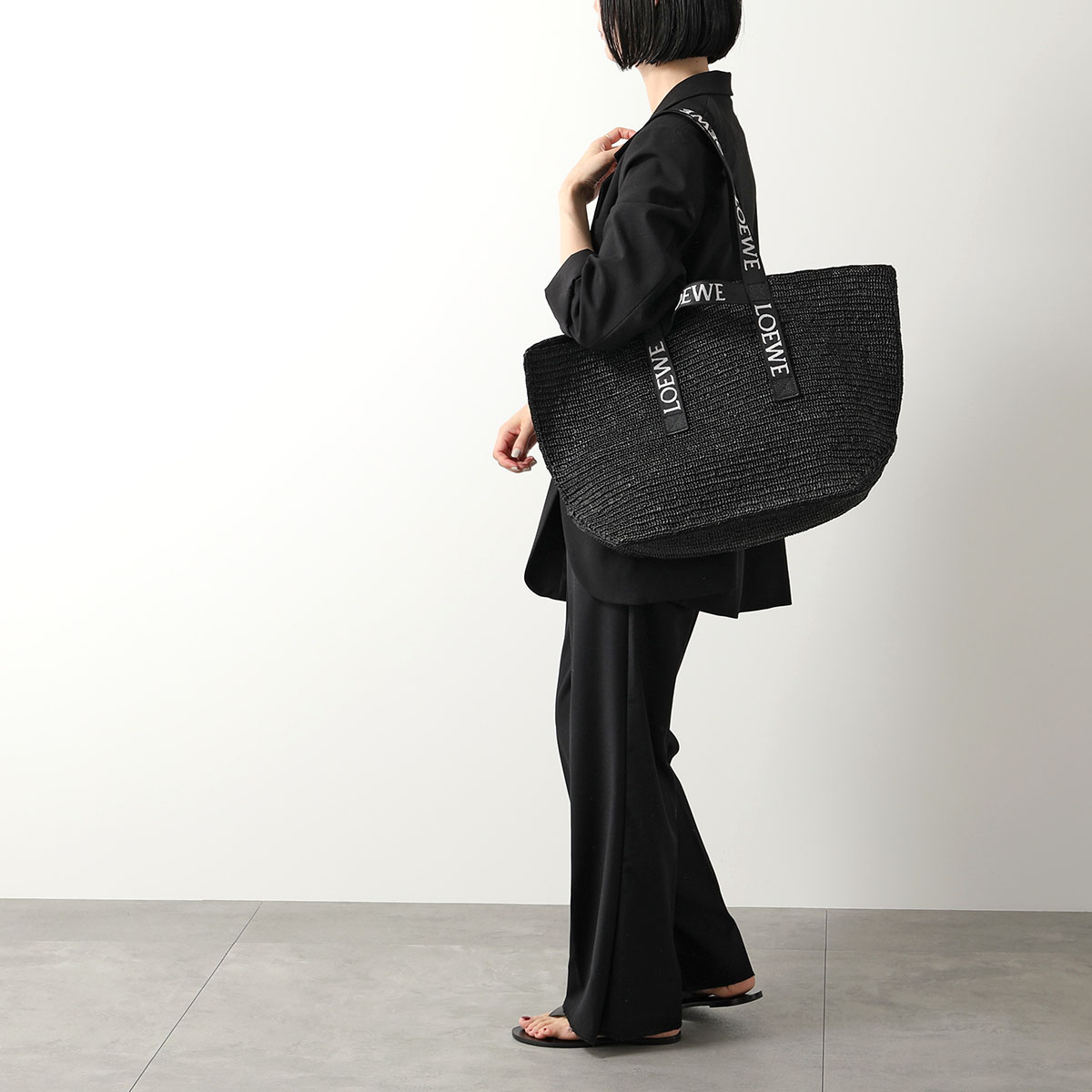 楽天市場】LOEWE ロエベ かごバッグ FOLD SHOPPER フォールド