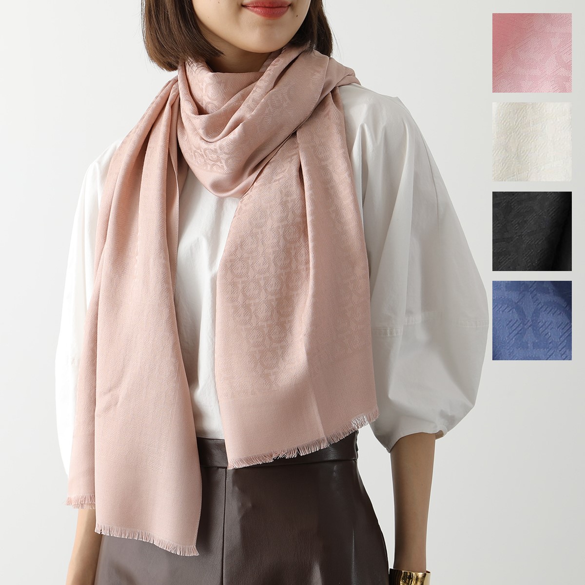 楽天市場】FERRAGAMO フェラガモ ストール 32 7987 レディース