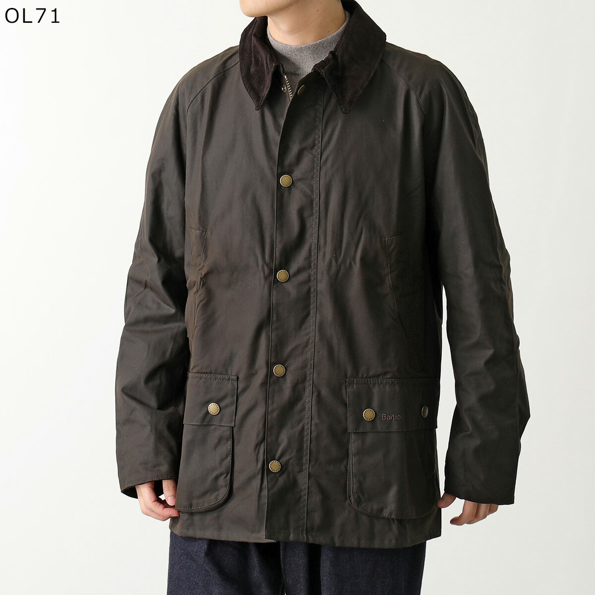 楽天市場】Barbour バブアー ワックスジャケット ASHBY WAX JACKET