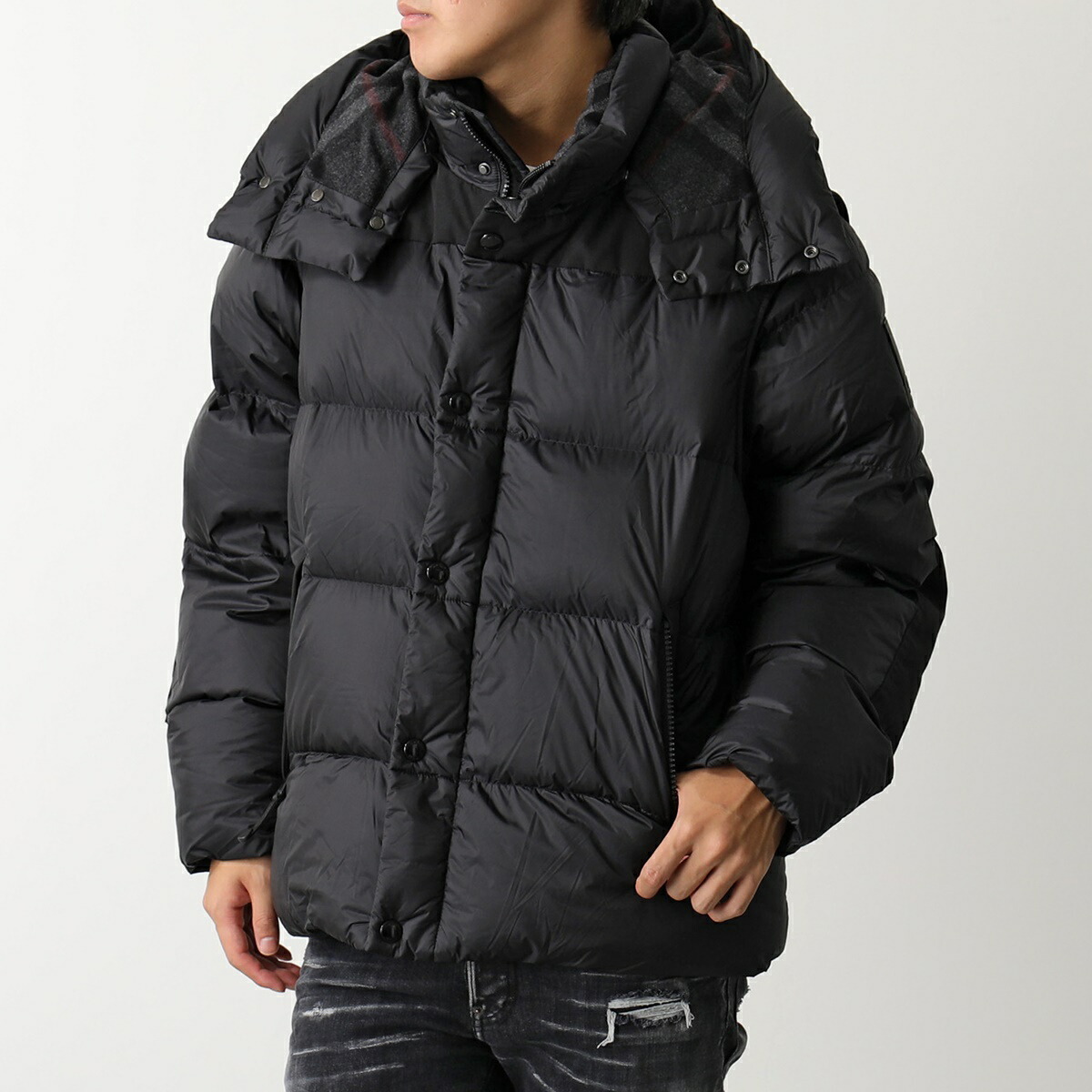 楽天市場】BURBERRY バーバリー ダウンジャケット LEEDS リーズ