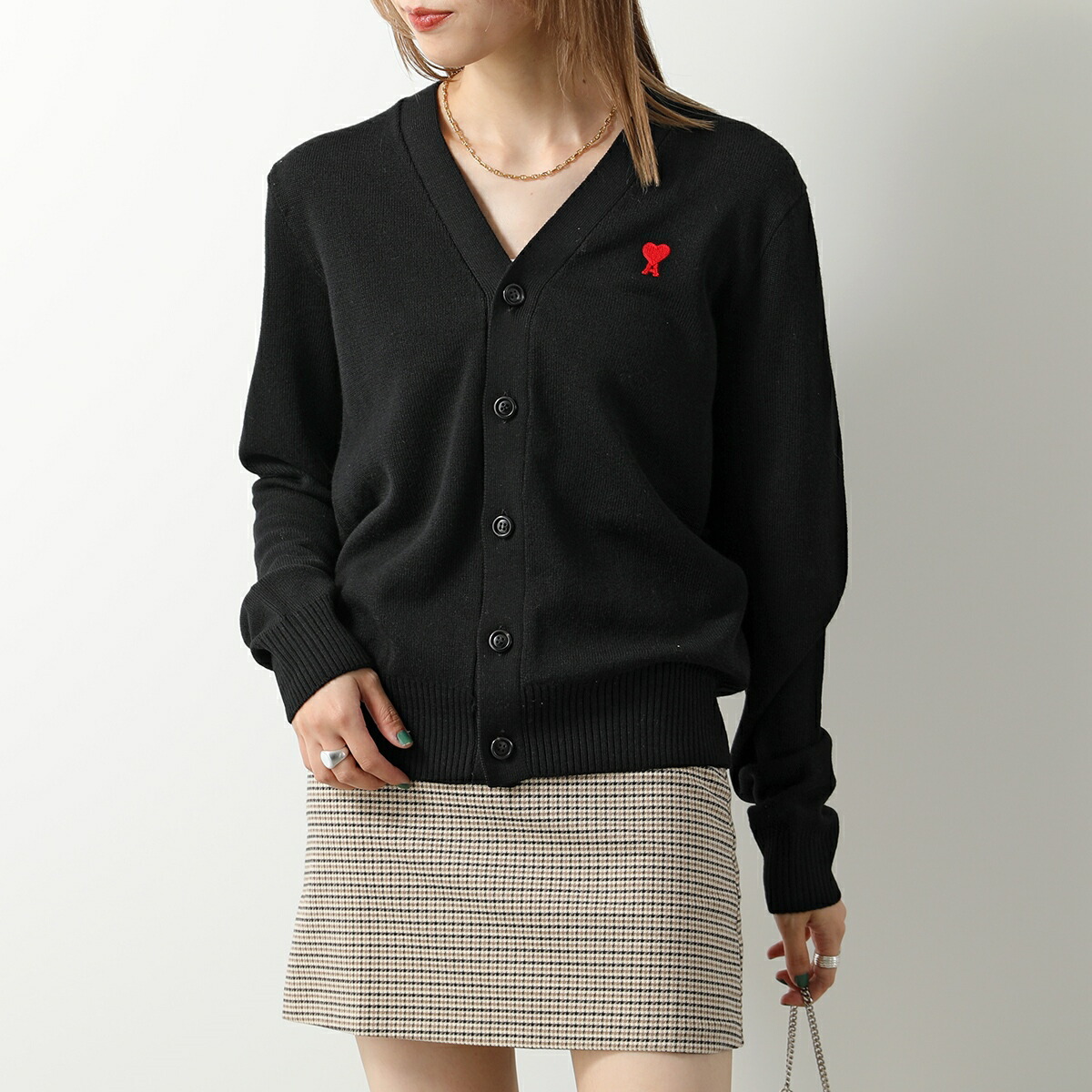 楽天市場】ami paris アミパリス カーディガン Ami de Coeur Cardigan
