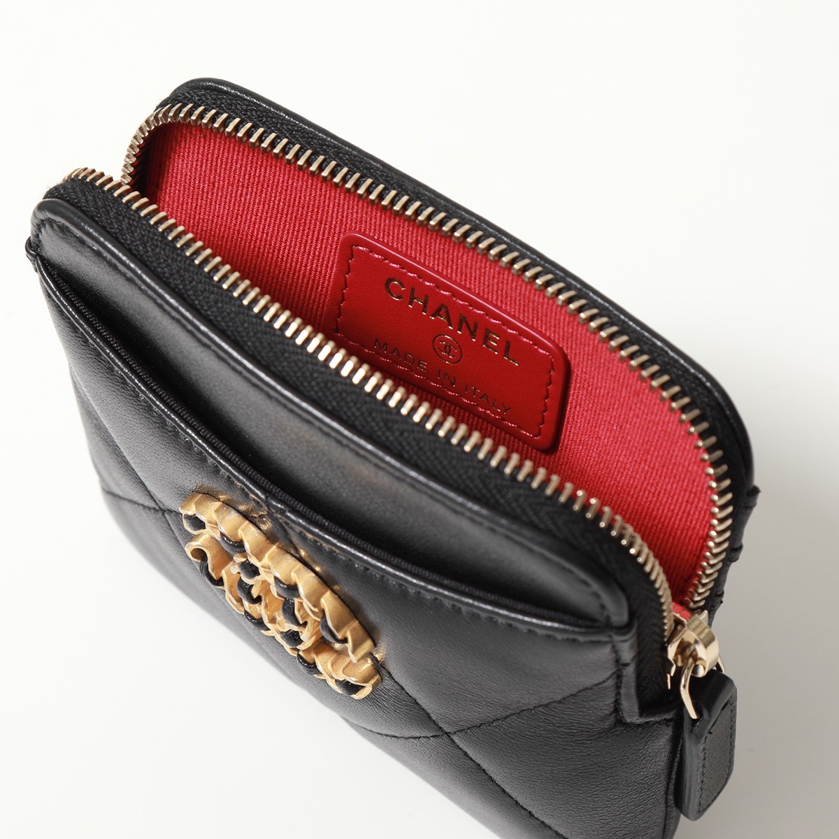 楽天市場】CHANEL シャネル フラグメントケース CHANEL19 ディズヌフ