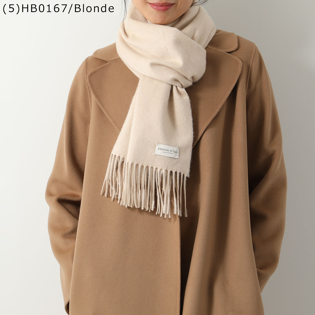 楽天市場】JOHNSTONS ジョンストンズ マフラー WA57 wa000057