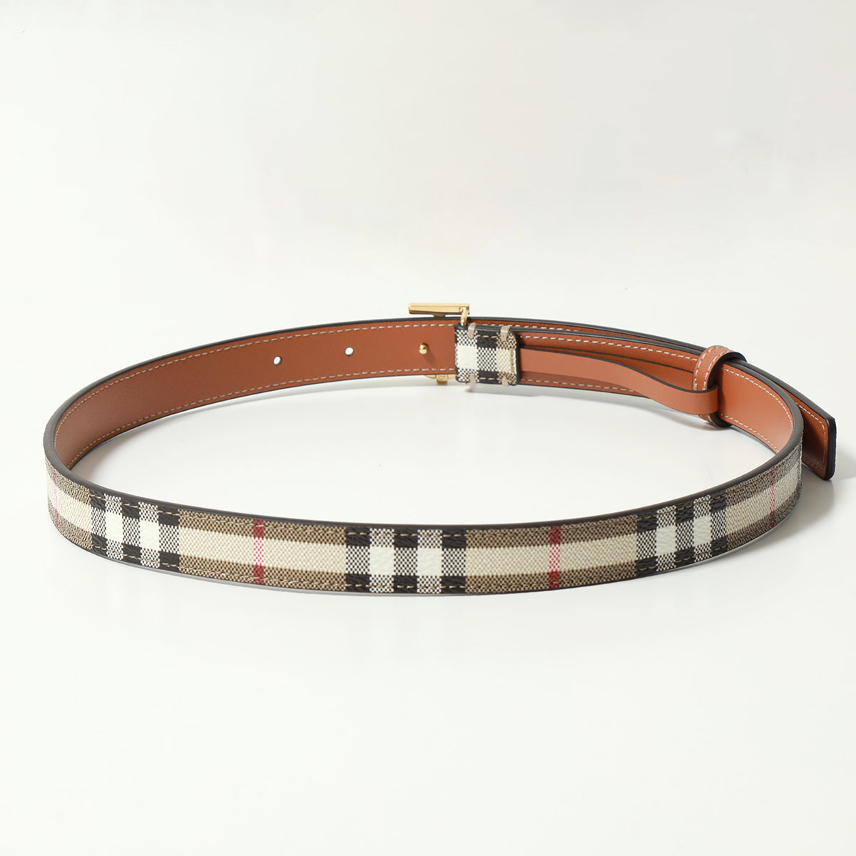 楽天市場】BURBERRY バーバリー ベルト LB TB BELT 20 NON RV DFC