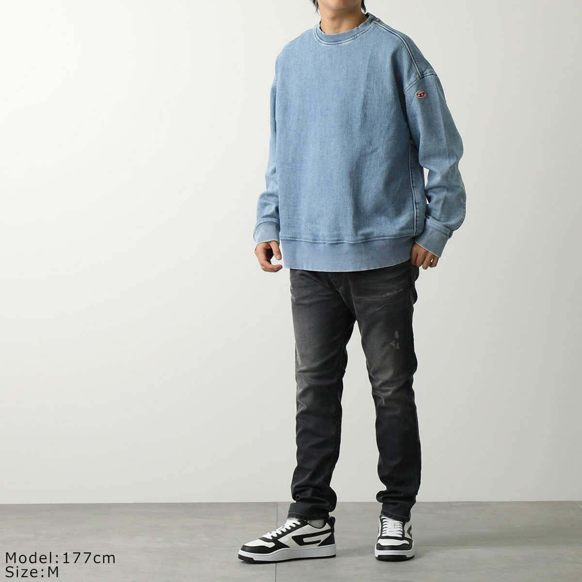 楽天市場】DIESEL JoggJeans ディーゼル ジョグジーンズ トレーナー D