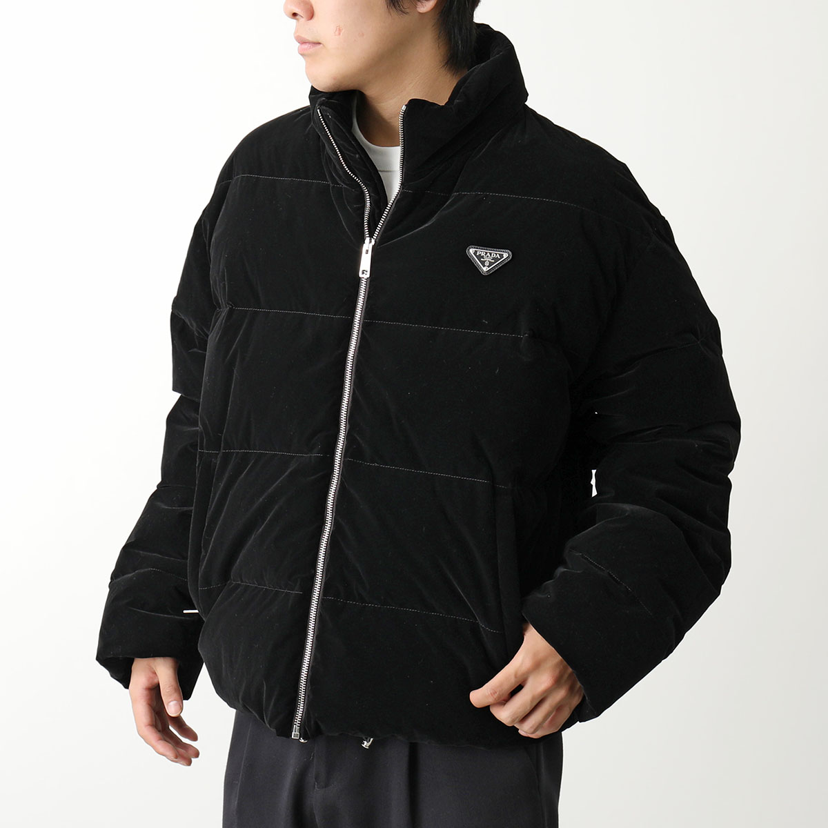 楽天市場】PRADA プラダ ダウンジャケット NYLON FLOCK SGC407 13IM