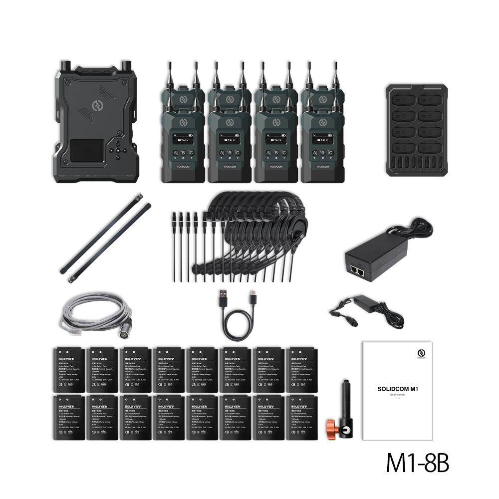 楽天市場】HollyLand Solidcom M1-8 Beltpack Package【在庫ありの場合