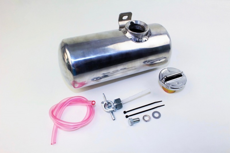 楽天市場】ミニモト モンキーアルミ製サブ燃料タンクコックつき(右側