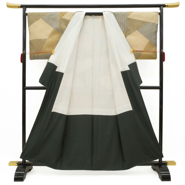 楽天市場】【中古】 小紋 着物 袷 正絹 紬 花井幸子 ファッション