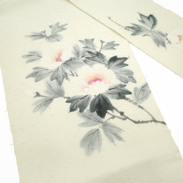 楽天市場】【新古品】 名古屋帯 九寸 リサイクル 正絹 網織紬 ひげ紬