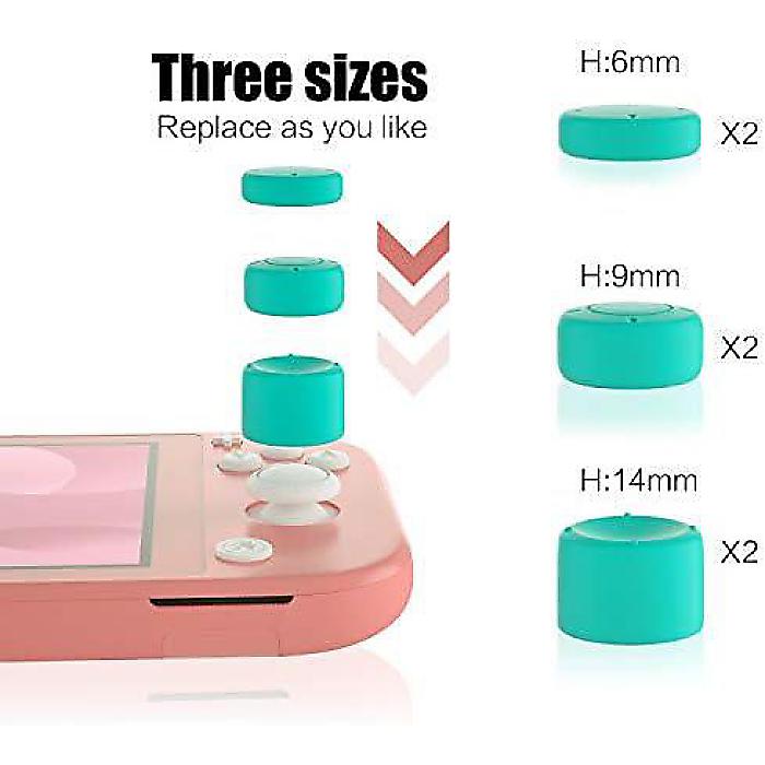 楽天市場】Switch Lite用サムグリップ「ターコイズ」、異なるサイズの