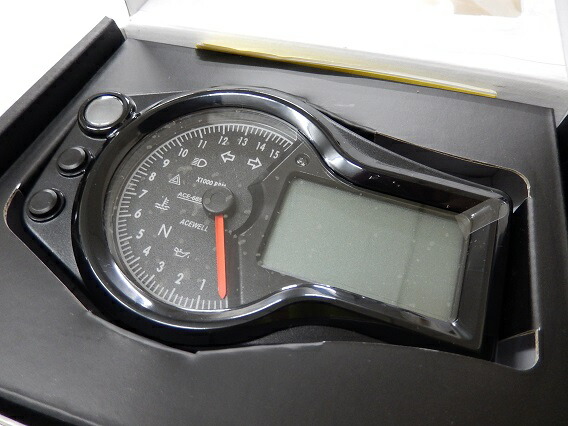 楽天市場】ACEWELL エースウェル 多機能針式タコメーター デジタル