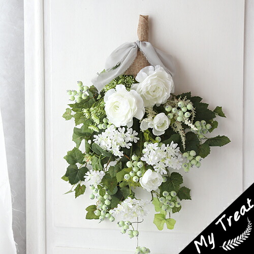 楽天市場】セシル スワッグ【アートフラワー】母の日 アートフラワー