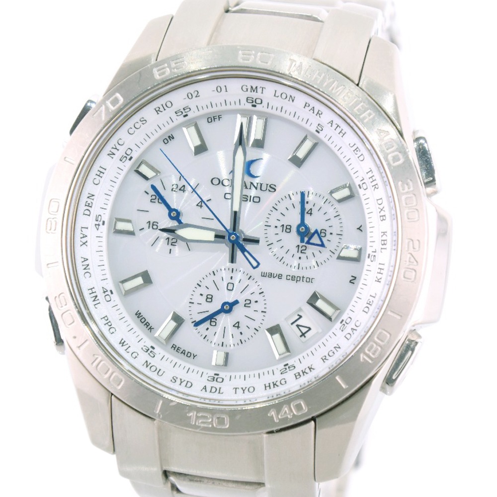 楽天市場】カシオ CASIO オシアナス 腕時計 初代モデル OCW-600 チタン