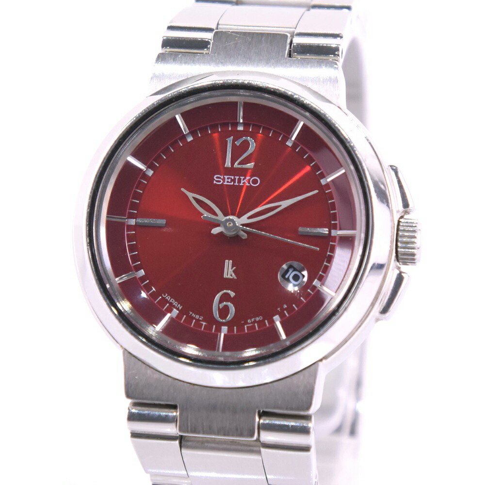 楽天市場】セイコー SEIKO ルキア 腕時計 7N82-6E00 シルバー クオーツ