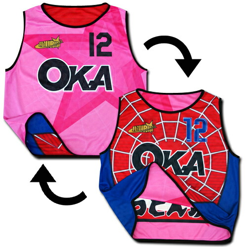 楽天市場】【シミュレーター導入】 リバーシブル・ビブス10枚セット