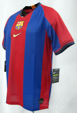 楽天市場】【ナンバー無料】 98/99 FCバルセロナ ホーム・復刻 NIKE