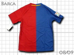 楽天市場】FCバルセロナ 08/09 ホーム CL決勝マッチデー刺繍入り NIKE