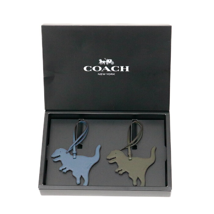 楽天市場】コーチ COACH レキシー チャーム 2点セット レザー 恐竜