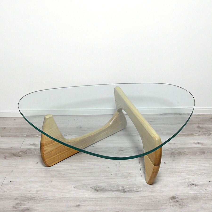 楽天市場】コーヒーテーブル イサムノグチによるデザイン ガラス天板