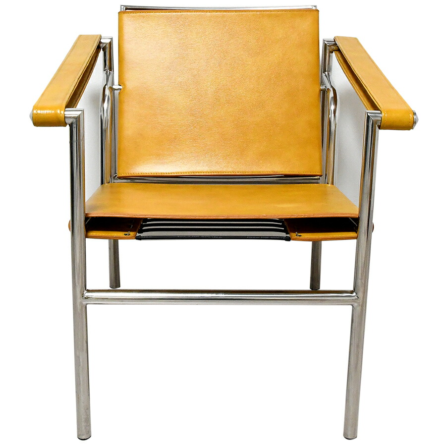 楽天市場】LC1スリングチェア レザー仕様 本革 色タン ルコルビジェ