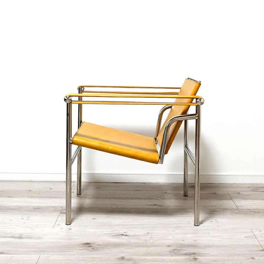 楽天市場】LC1スリングチェア レザー仕様 本革 色タン ルコルビジェ