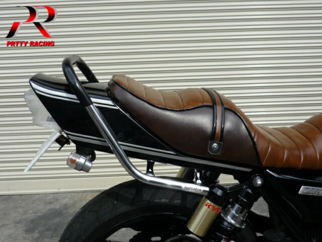 楽天市場】KAWASAKI ZRX400/2 メッキ極太ゴム巻きタンデムバー