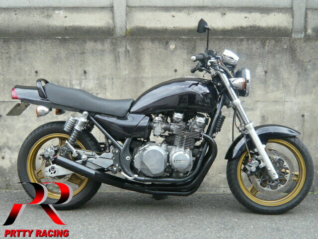 楽天市場】PRETTYRACING SPIDER KAWASAKI ゼファー750 ショート管 70π