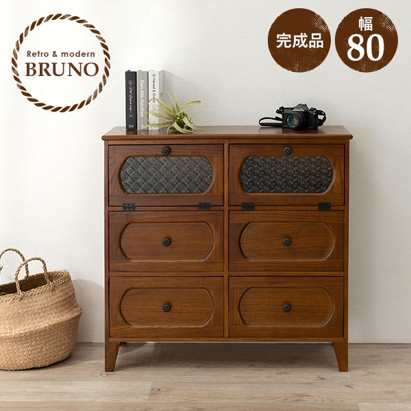 楽天市場】【エントリーで最大P4倍】レトロ花ガラス チェスト3段6杯