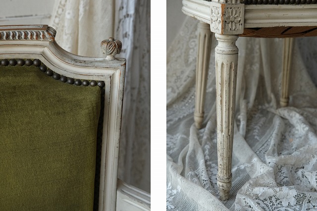 楽天市場】フランス アンティーク ルイ16世様式 アーム付きサロン