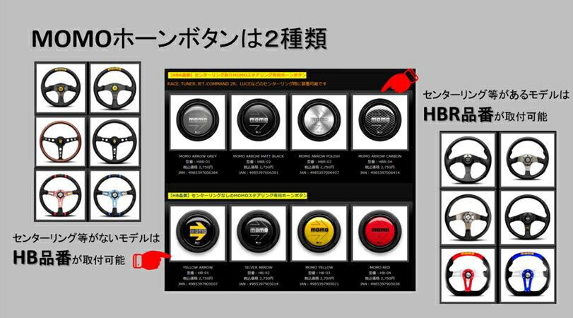 楽天市場】モモ ホーンボタン HB-04 MOMO RED : カーパーツ ライジング