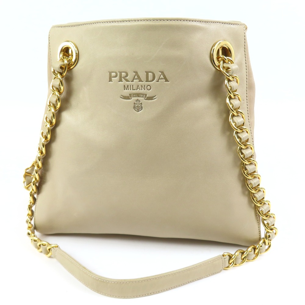 楽天市場】プラダ ナイロン ショルダー バッグ ベージュの通販