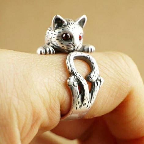 楽天市場】猫 リング ネコ 指輪 かわいい 可愛い シルバーリング