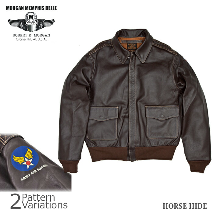 楽天市場】【全品P10倍】MORGAN MEMPHIS BELLE TYPE A-2 ホースハイド