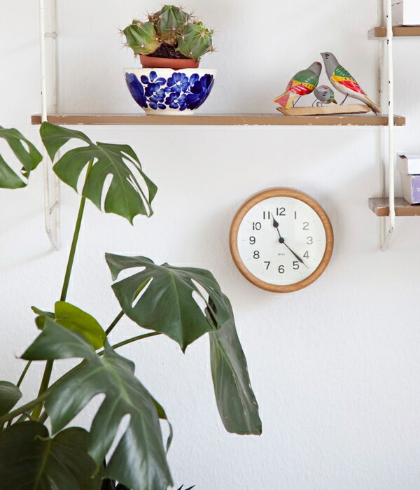 楽天市場】置き時計 Lemnos タカタレムノス NY12-06 MIKI ミキ ケヤキ