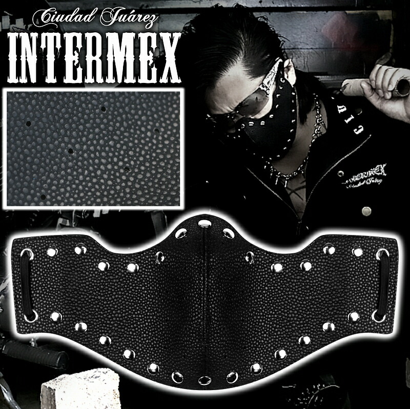 楽天市場】定形外郵便送料無料 カラスマスク フェイスマスク INTERMEX