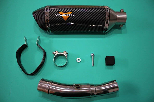 楽天市場】VALIENTE(バリエンテ) カーボンマフラー スズキ Vストローム